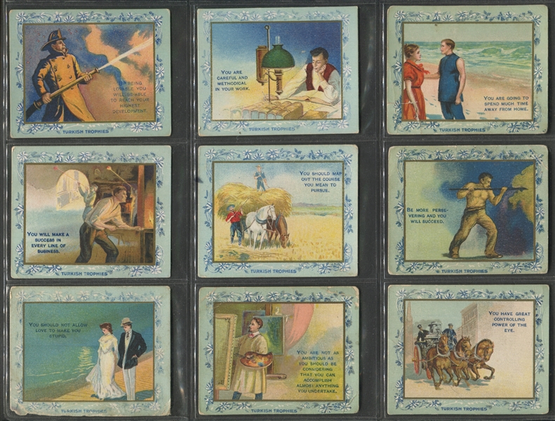 T62 Turkish Trophies Fortune Series Lot of (81) Cards