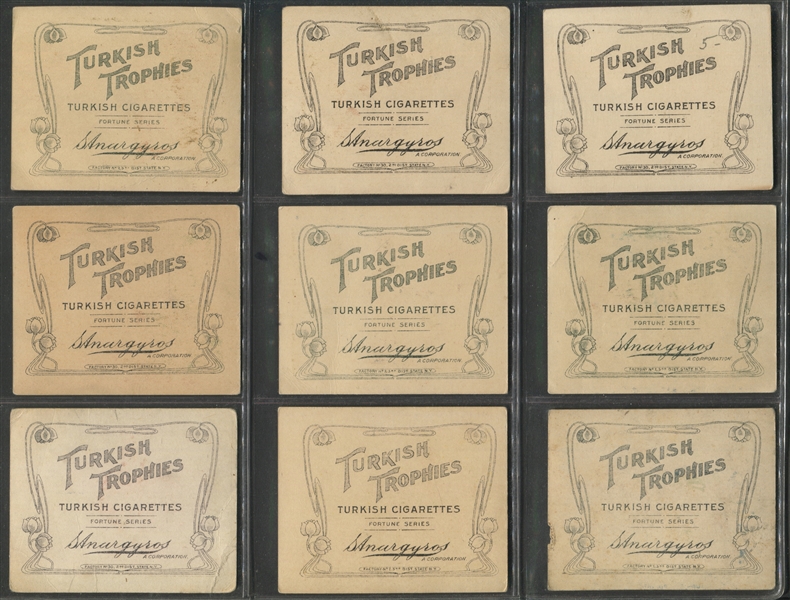T62 Turkish Trophies Fortune Series Lot of (81) Cards