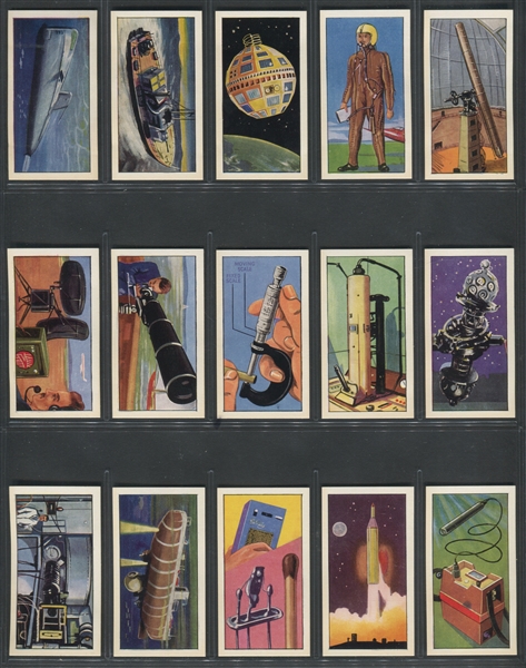 1963 Tonibell Inventions That Changed the World Complete Set of (25) Cards