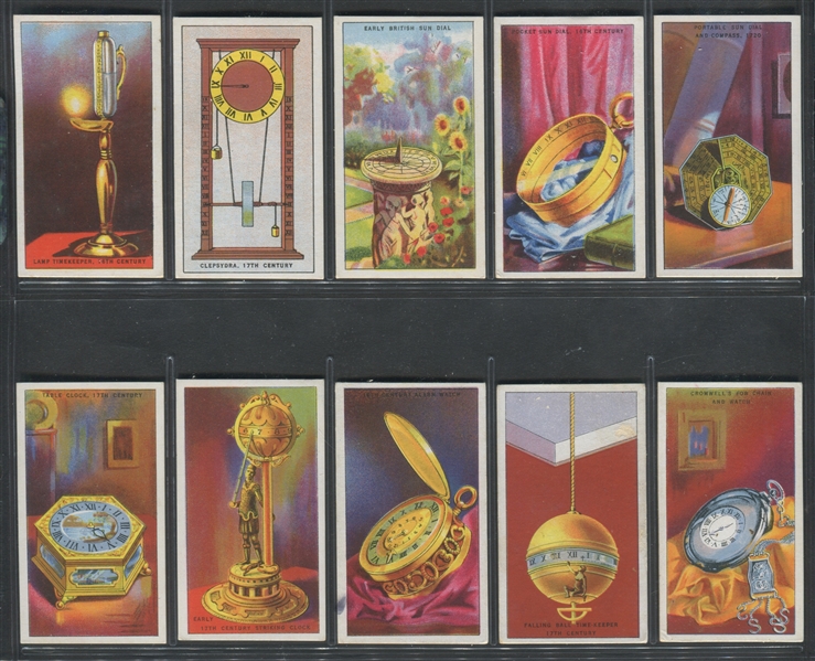 1924 Morris Measurement of Time Complete Set of (25) Cards