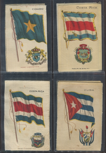 S35 Nebo & Zira Flags Lot of (52) Different