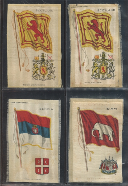 S35 Nebo & Zira Flags Lot of (52) Different