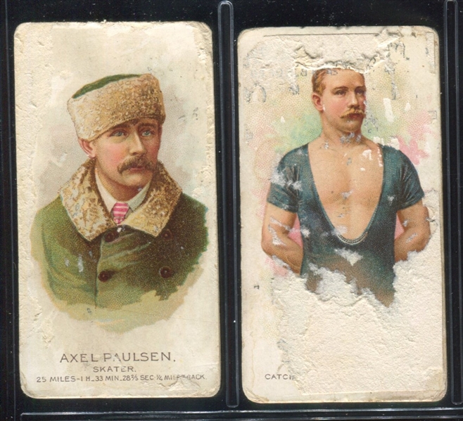 N28/N29 Allen & Ginter World's Champions (1st Series) Lot of (17) Cards With (4) Baseball