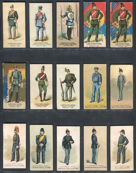 N224 Kinney Military Series Lot of (172) Cards
