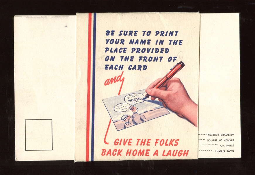 F-UNC Coca Cola Dick Tracy WWII Postcard Pack of (4) Army Images