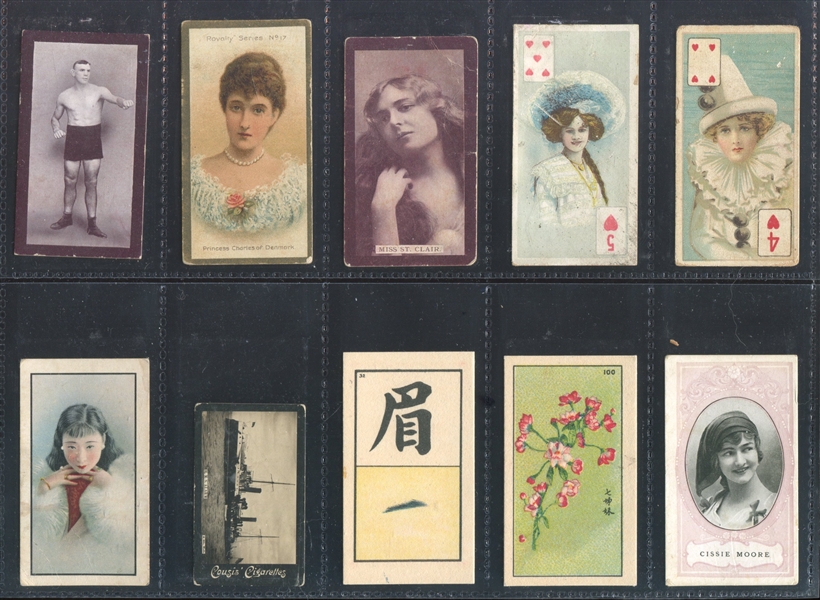 1900s Overseas/Odd Brand Cards #1 Lot of (10) Different