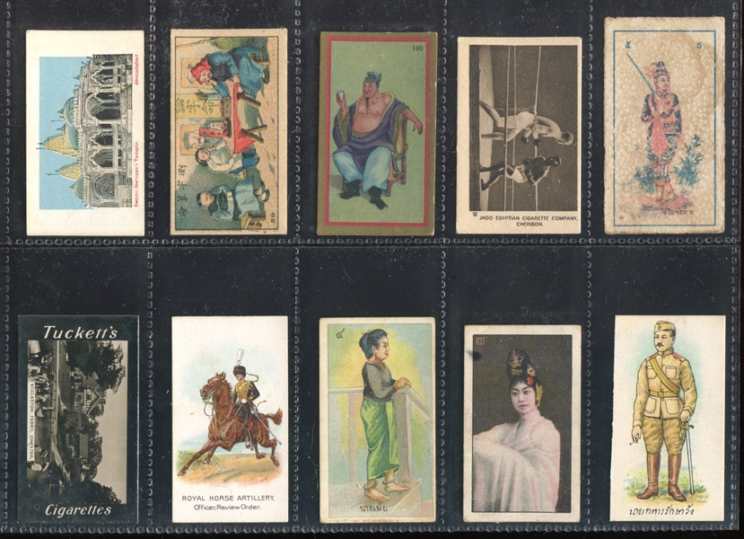 1900s Overseas/Odd Brand Cards #2 Lot of (10) Different