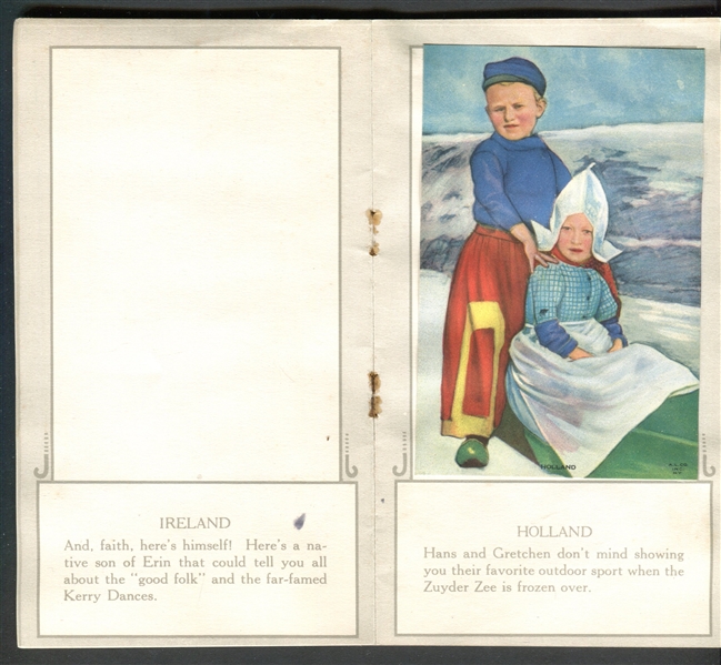 D23-1 Betsy Ross Bread Children of Nations Premium Album, Including One Card