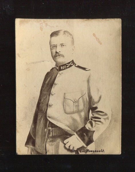 N158 Duke War Photographs Teddy Roosevelt Tough Key Type