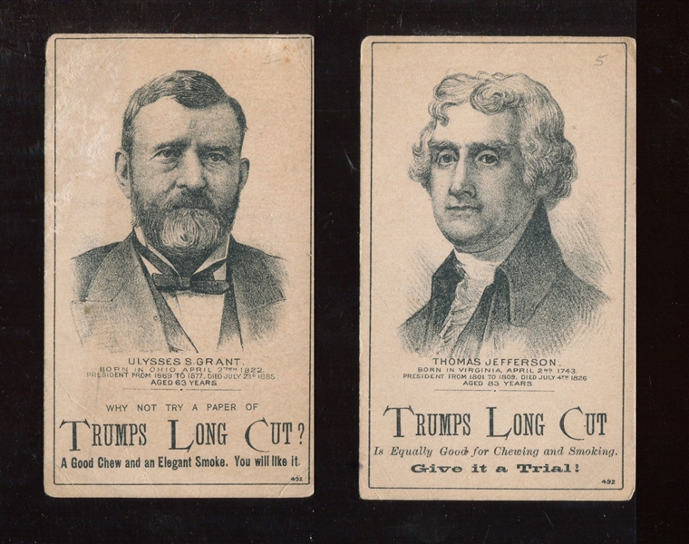 H602 Trumps Long Cut Presidents Tough Pair with Jefferson and Grant