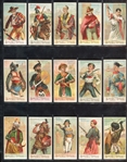 N3 Allen & Ginter Arms of All Nations High Grade Complete Set of (50) Cards