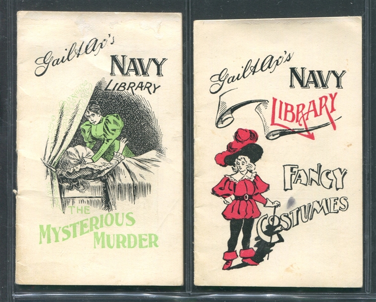 N115 Gail & Ax Navy Library Pair of Booklets