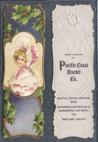 F-UNC Pacific Coast Biscuits Children/Scenes Bookmark-Style Trade Cards (7 Different)