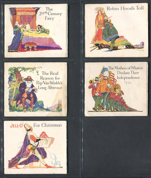 F216-7 Jell-O Fairy Tale Booklets Near Set (11/12)