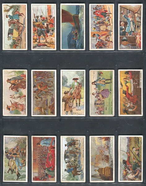 1925 Wills Pirates & Highwaymen Complete Set of (25) Cards