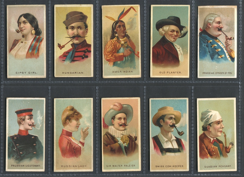 N33 Allen & Ginter World's Smokers Complete Set of (50) Cards