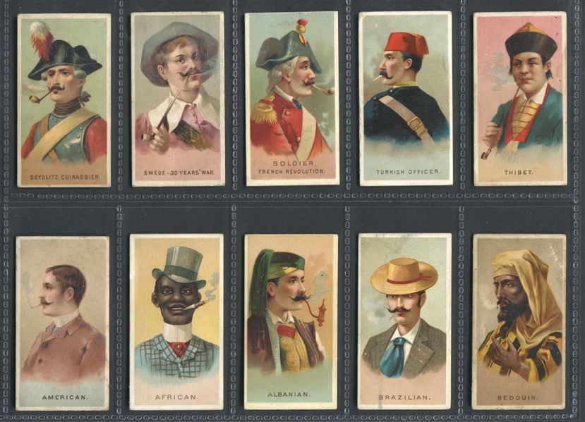 N33 Allen & Ginter World's Smokers Complete Set of (50) Cards