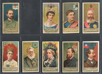 N34 Allen & Ginter Worlds Sovereigns Near Set of (49/50) Cards