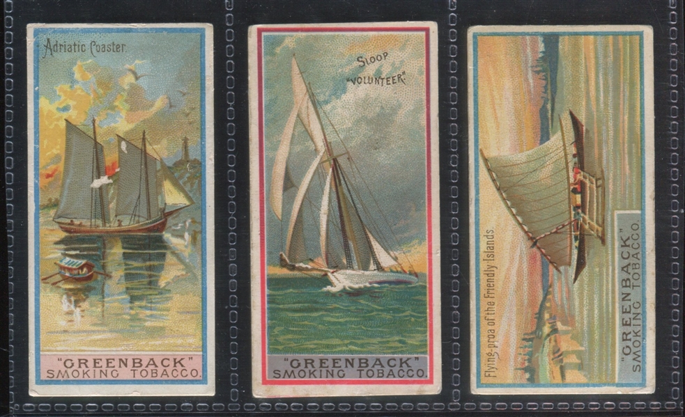 N408 Marburg Typical Ships Lot of (3) Cards