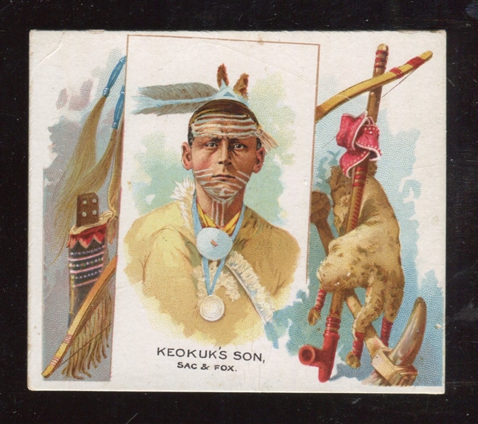 N36 Allen & Ginter The American Indian Lot of (3) Cards