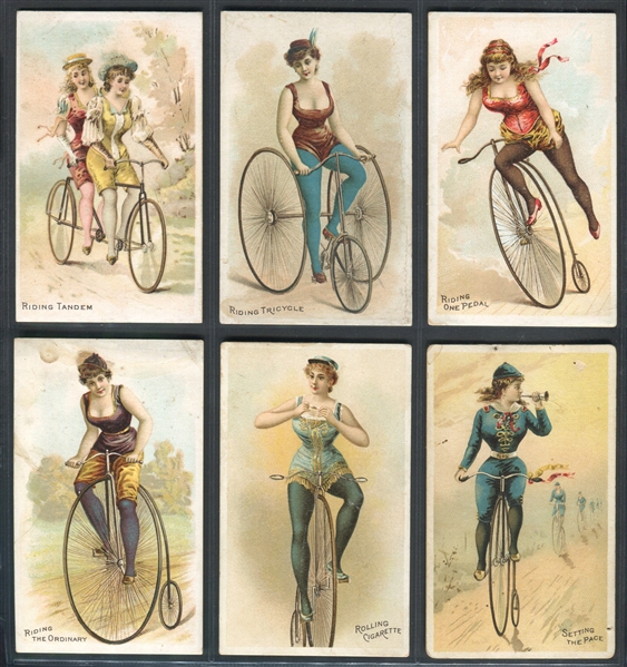 N100 Bicycle Riders Mixed Duke/Gail&Ax Complete Set of (25) Cards