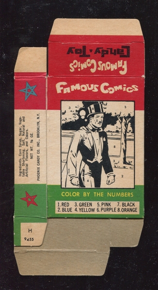 R824 Phoenix Candy Co. Famous Comics - Mandrake The Magician Complete Box