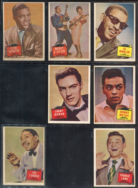 1957 Topps Hit Stars Partial Set (69/88)