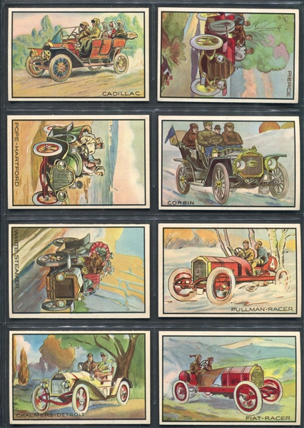 1953 Bowman Antique Autos High Grade Complete Set of (48) Cards