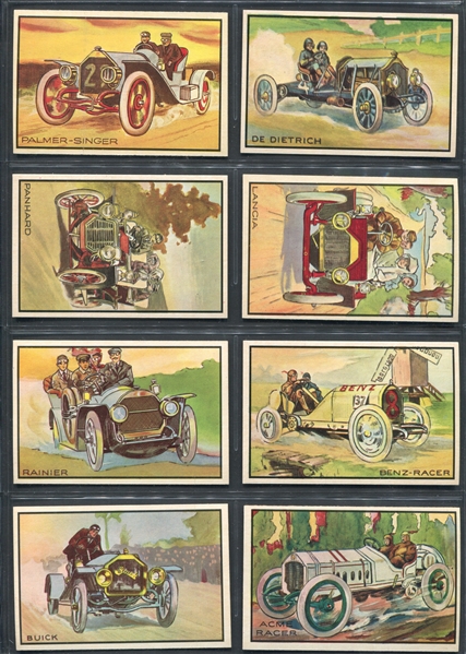 1953 Bowman Antique Autos High Grade Complete Set of (48) Cards