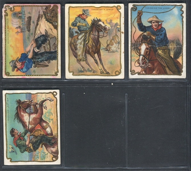 T53 Hassan Cigarettes Cowboy Series Complete Set of (49) Cards