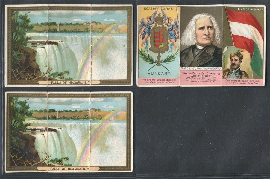 N126/N133 Duke Governors and Rulers Mixed Lot of (12) with (2) Niagara Falls