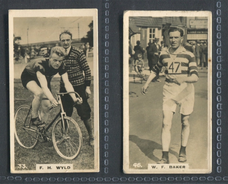 1926 Lambert & Butler Who's Who in Sport (1926) Lot of (12) Cards