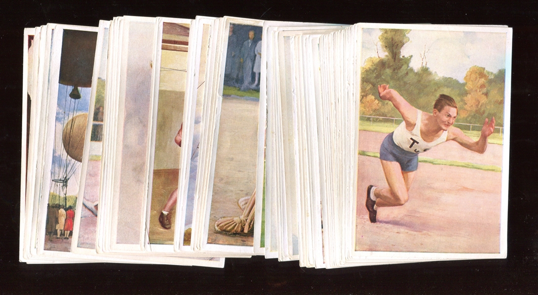 1932 Sanella Sports and Pastimes Lot of (54) Cards
