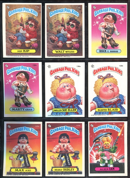 1985 Topps Garbage Pail Kids Series 4 Complete Set of (84) Cards