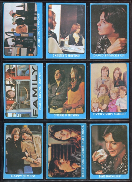 1971 Topps Partridge Family Blue Series II Complete Set of (55) Cards