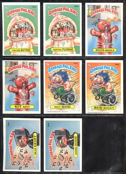 1985 Topps Garbage Pail Kids Series 5 Complete Set of (80) Cards