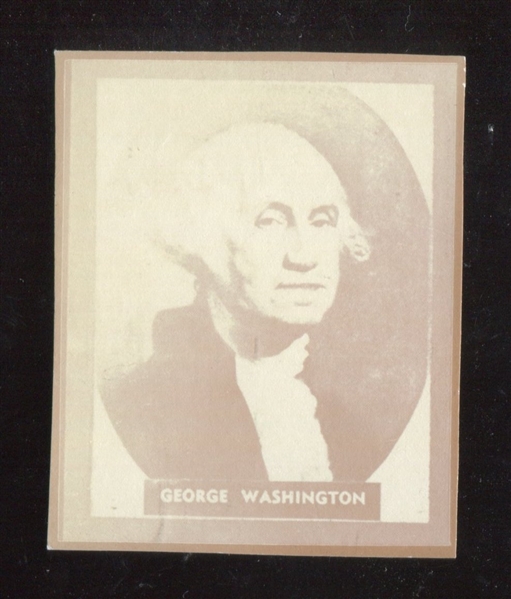 R199 Ray-O-Print George Washington High Grade Card