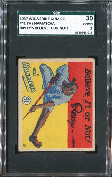 R21 Wolverine Gum Believe it or Not #41 The Hamatcha SGC30 Good 2