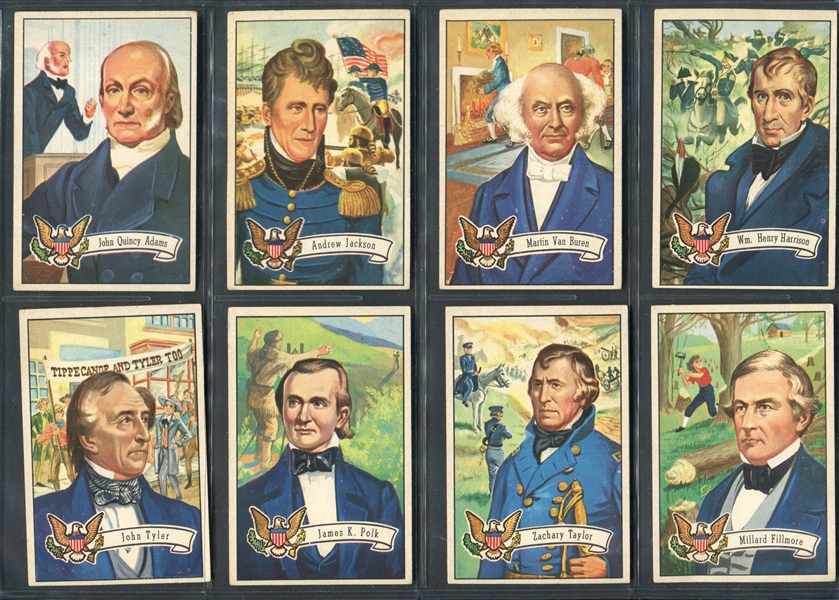 1956 Topps Presidents Complete Set of (36) Cards