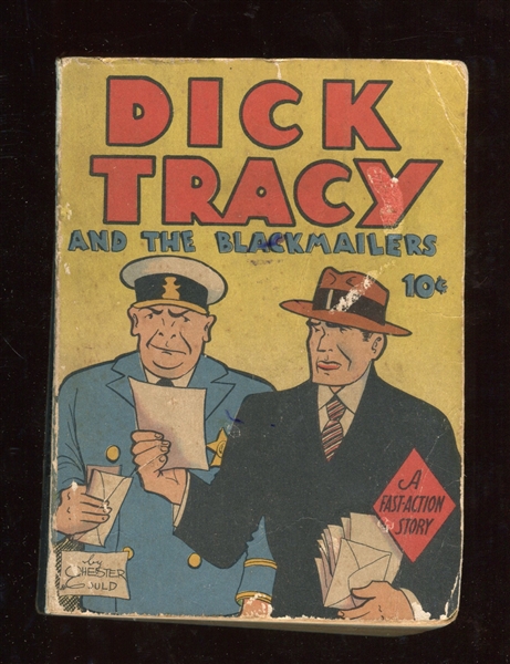 Vintage Dick Tracy - And The Blackmailers Fast Action Book