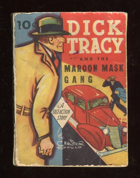 Vintage Dick Tracy and the Maroon Mask Gang Fast Action Book