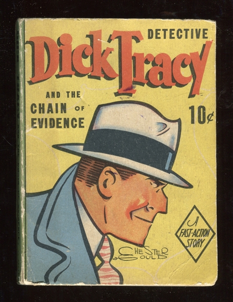 Vintage Dick Tracy and the Chain of Evidence Fast Action Book