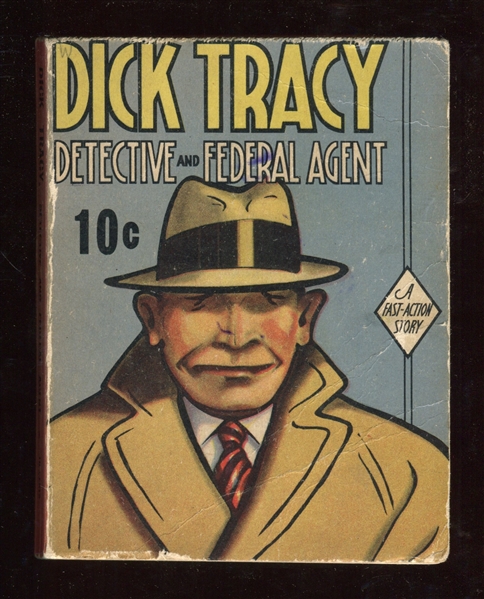Vintage Dick Tracy - Detective and Federal Agent Fast Action Book (Paperback)