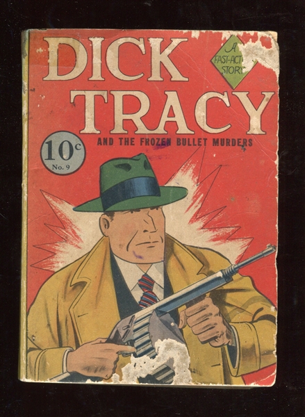 Vintage Dick Tracy and the Frozen Bullet Murders Fast Action Book