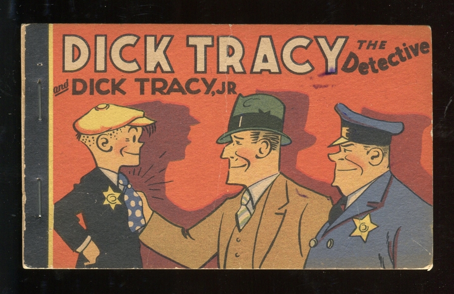 Vintage Unbranded Whitman Dick Tracy and Dick Tracy Jr Booklet