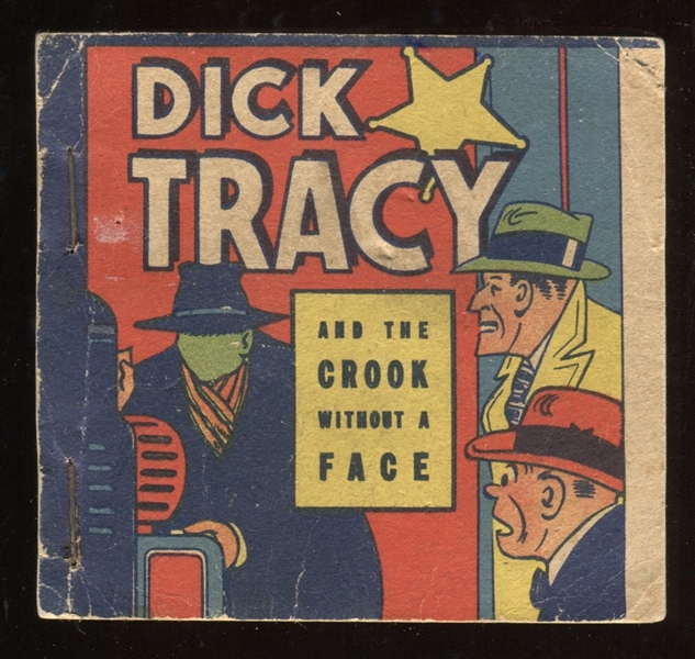 Vintage Dick Tracy Premium Book - Dick Tracy and the Crook Without a Face