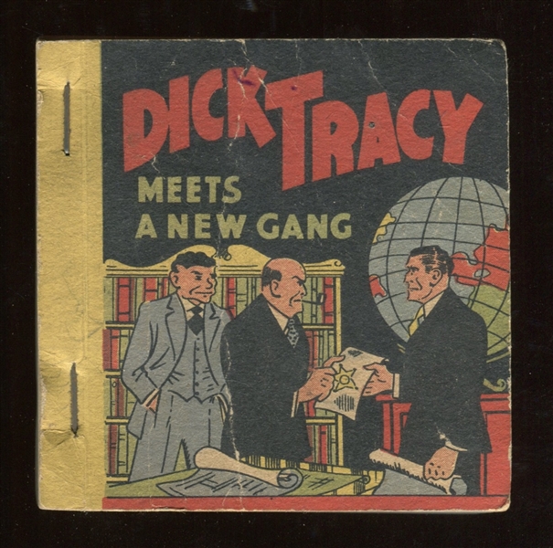 Vintage Dick Tracy Premium Book - Dick Tracy Meets a New Gang