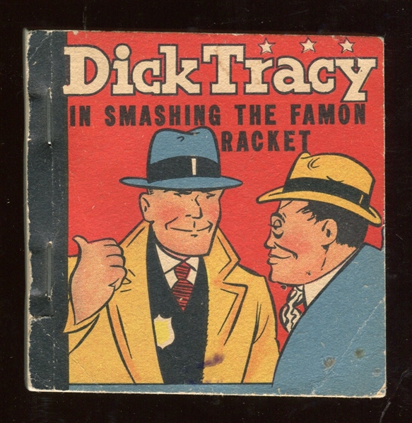 Vintage Dick Tracy Premium Book - Dick Tracy in Smashing the Famon Racket