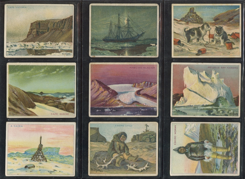T30 Hassan Cigarettes Arctic Series Complete Set of (25) Cards