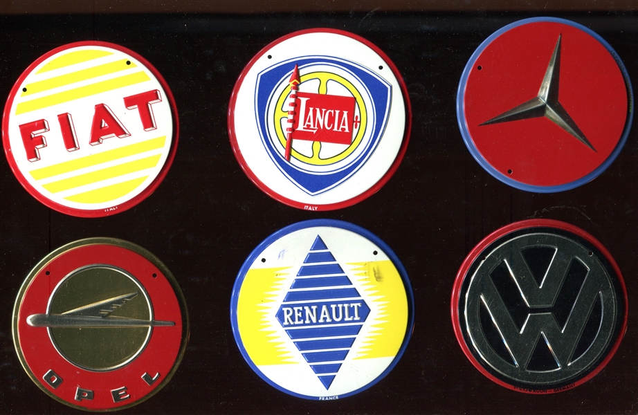 PX101 Wheaties Auto Emblems Complete MINT set of (31) Plus (3) Mailing Boxes